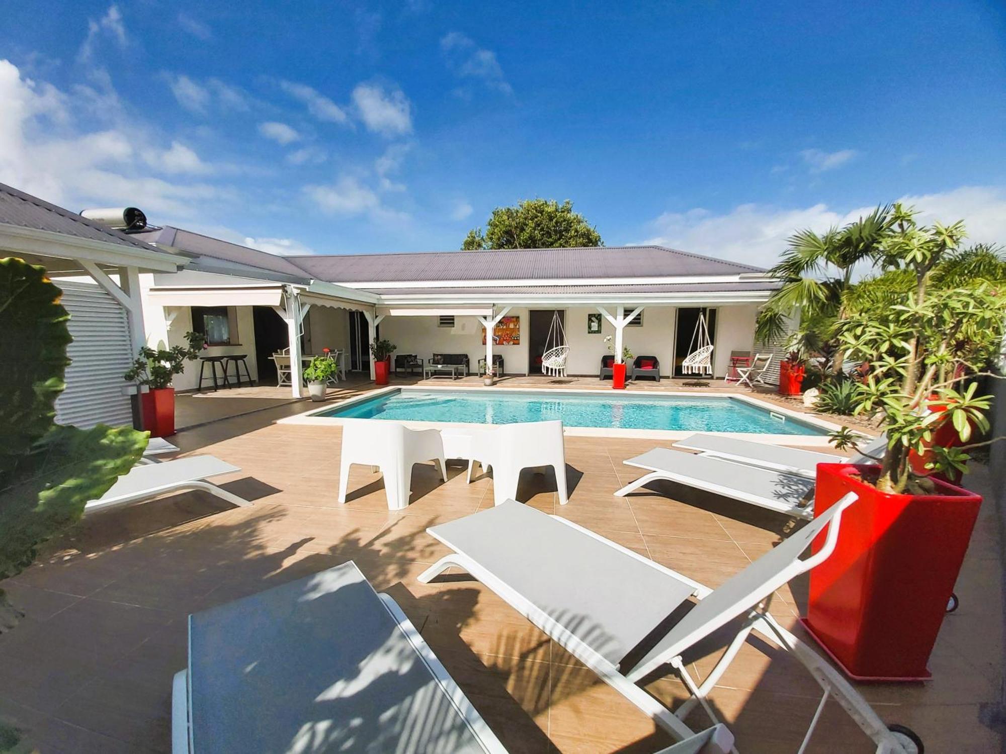 Villa Bikini - Sans vis à vis - bien ventillée Saint-Francois  Exterior foto